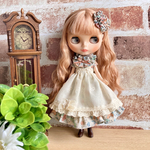 ブライス＊リカちゃん＊ワンピース＆エプロンセット