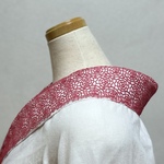 うずまきレース半衿【いちご】