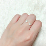 【期間限定SALE】パールのハーフリング