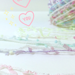 158☆*೨⋆*✩雨上がりの虹☆引き揃え糸 20g  ☆