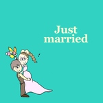(データ納品) イラストデータ/ウェディングイラスト/似顔絵