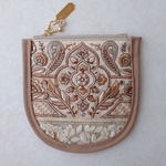 【New】インド刺繍リボンのミニポーチ