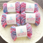    [シルケット加工] 20/3 刺し子糸 手染め刺し子糸 段染め糸 刺繍 刺繍糸 編み物 ニャンドゥティ 1281