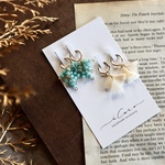 組み合わせ自由♢ triangle shell♢earring or pierce  