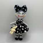 ハンドメイドドールチャーム　バックチャーム　お人形