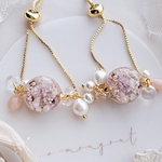 pink flower bracelet ♡♡