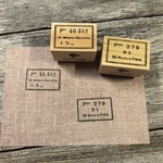 [2個セット] (sewing)Pon40.352 & Pon279 ナチュラルver. - Natural ver. - [ラバースタンプ]