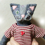 着せ替え　猫　人形　（9）