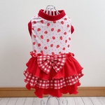 犬服🐶🐾接触冷感 いちご🍓ワンピース👗💞