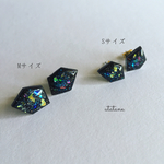 再販*宇宙のかけらピアス（受注制作）