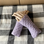 「mitora様オーダー」シルクコットンのリストウオーマー