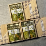 木箱入り梅酒、柚子酒セット