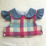big checj×dungaree sleeve bib☆スタイ