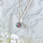 ちびころシリーズ　ちびころ薔薇🌹12mm玉 ネックレス　