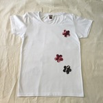 絞り染め☆Tシャツ 白