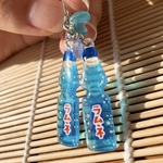 強炭酸!! 瓶ラムネピアス/イヤリング