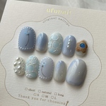 ネモフィラ blue nail