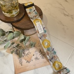 1周年記念SALE♡♡〈No.112〉オーダー首輪/刺繍リボン/首輪/リード/ハーネス/ハーフチョーク/ショルダーリード/ペットグッズ/