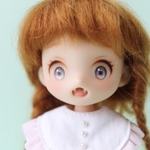 メイクカスタム PICCODO ACTION DOLL シリーズ デフォルメドール用レジンヘッド NIAUKI/M1（ヘッドのみ）