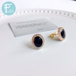 プチピアス ブラックオーバル 夏 金属アレルギー対応 チタン 樹脂ピアス イヤリング 樹脂ノンホール ステンレス
