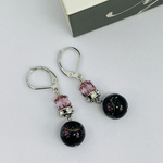 チェコガラスルキノ  ピアス