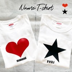 ファミリーリンクコーデ  名入れtシャツ