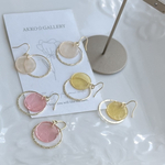 ☆3カラーから選べるシェルピアス／イヤリング☆