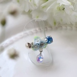 幸せのおまじない　ネモフィラ×something blue🦋　リング