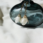 ｢揺｣ 紫陽花 タッセル ピアス / イヤリング