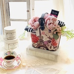 母の日ギフト、芍薬、ピオニー、フラワーアレンジメント、造花、アーティフィシャルフラワー　#minne_new