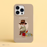 「Journey with you はりきってしまったネコ」Originalスマホケース