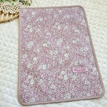 kiさまご依頼のお品　リバティのA4クリアケース　カペルペッパー（ピンク系）