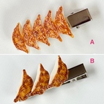 餃子のヘアクリップ