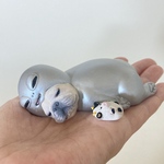 フレンチブルドッグ　ぐーたら宇宙人　【いつもそばにいてくれるフレブルのフィギュア】