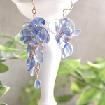 青藤のアシンメトリー耳飾り