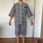 SALE 古浴衣リメイク鯉口セットアップ