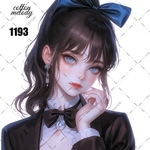original sticker « no.1193»     //     人物ステッカー オリジナルステッカー オリジナル人物ステッカー ステッカー