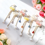 木蓮 ( モクレン )の 耳飾り【 黄色 ピンク 白 】ピアス イヤリング 金具変更無料