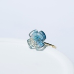glass hydrangea ring #6