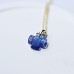 glass hydrangea necklece #4