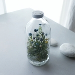 箱庭ガラスボトル blue garden
