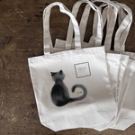 黒猫ジョニくんのトートバッグ