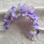紫陽花ヘッドリボン