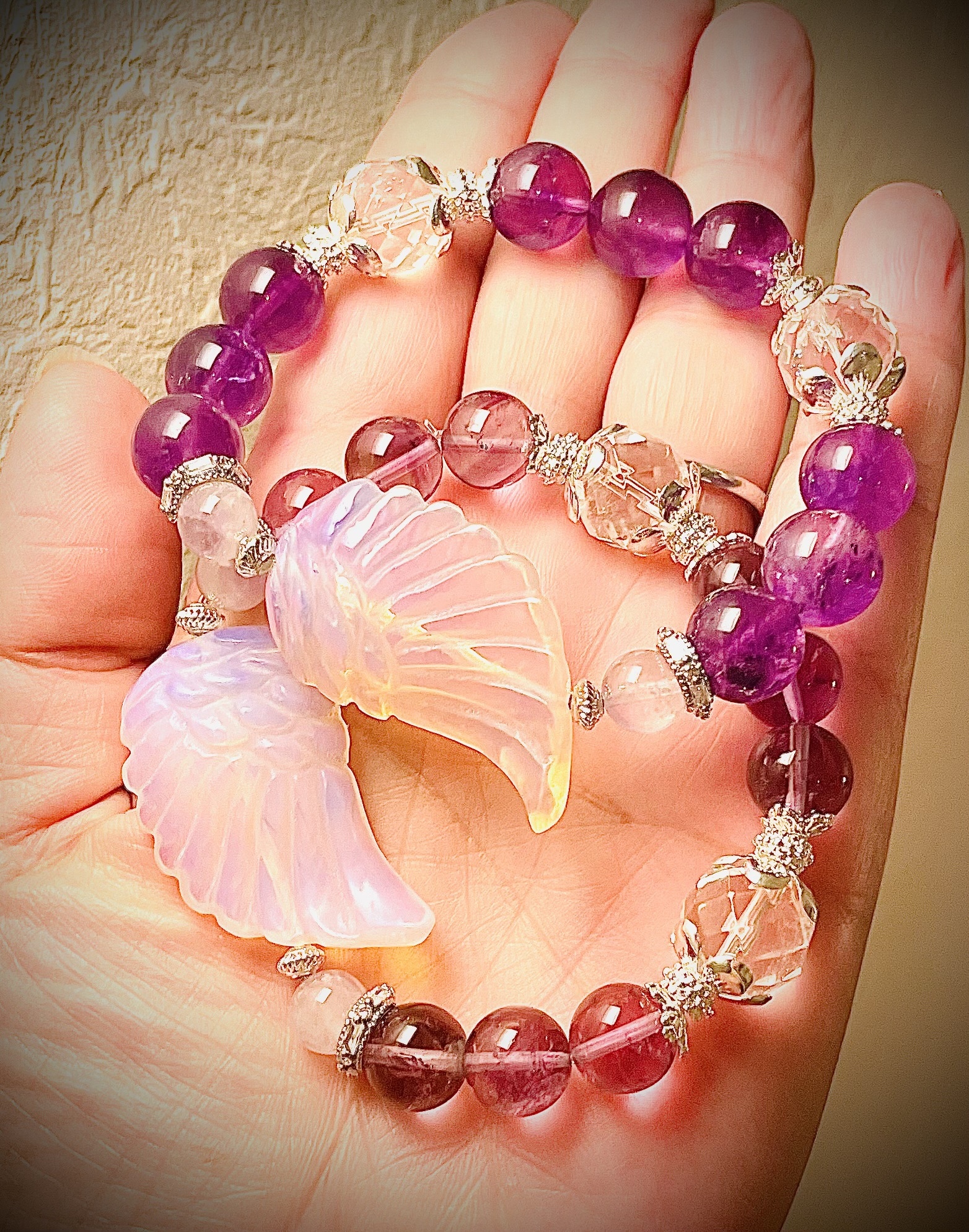 -J1  ふわふわ天使のはね ウィング エンジェル センターパーツ デコパーツ 天使の羽の通販