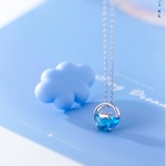 シルバー925  シンプル　かわいい　魚　チャーム　　　ネックレス　つけっぱなし　金屬アレルギー対応