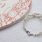 いろいろパールのあみあみブレスレットS