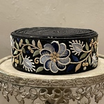 [♡実物のお色味と違う場合があります] インド刺繍リボン　花　インド刺繍　スパンコール　刺繍リボン　リボン　りぼん　※10月8日よりゆうパケットにて発送