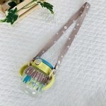 マグホルダー　マグストラップ　おもちゃホルダー　長さ調節　お花柄　ブラウン　子供熱中症対策　イヤイヤ期