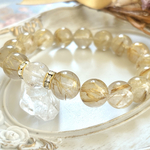 ※Kさん特注品♡ゴールドルチルクォーツブレスレット