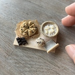 ミニチュア　チョコチップスコーンbakingscene